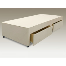 2ft 6in Small Single 2 Drawer Divan Base 