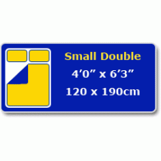 Small Double - 4'0" (120cm)