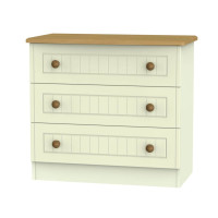 Leo 3 Drawer Wide Chest