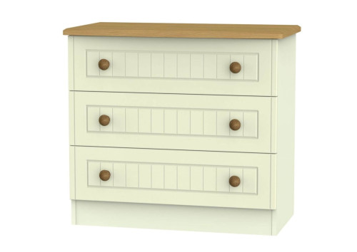 Leo 3 Drawer Wide Chest