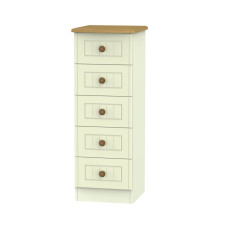 Leo 5 Drawer Narrow Chest