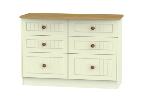 Leo 6 Drawer Twin Chest