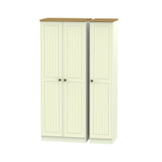 Leo 3 Door Tall Wardrobe