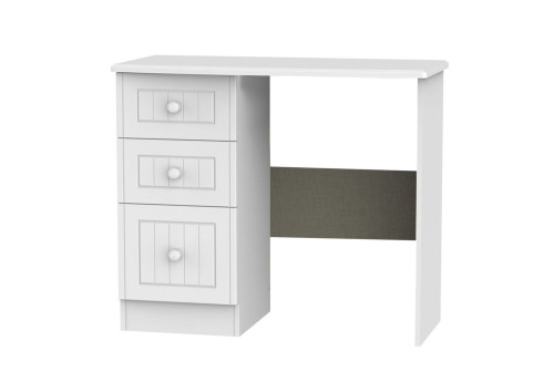 Leo 3 Drawer Single Dressing Table 