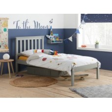 Lynton 3'0" Single Grey Bed 