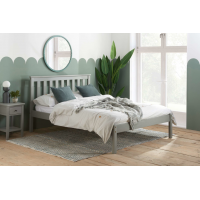 Lynton 4'0" Small Double Grey Bed Frame