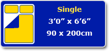 Single - 3'0" (90cm)