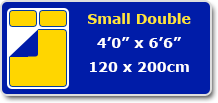 Small Double - 4'0" (120cm)