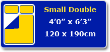 Small Double - 4'0" (120cm)
