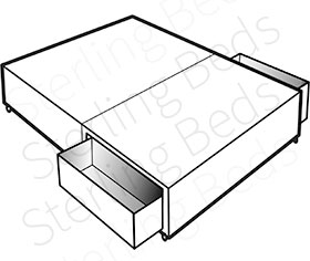 2 Large Drawer Base +£50.00