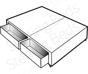 2 Same Side Drawer Base +£50.00