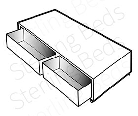 2 Drawer Base +£50.00